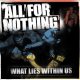 ALL FOR NOTHING - What Lies Within Us [CD]