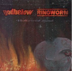 画像1: GODBELOW / RINGWORM - Hollowed Soul Split [CD]