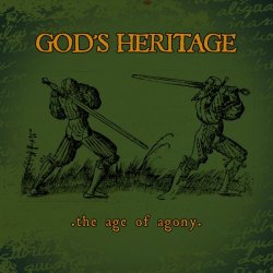 画像2: GOD'S HERITAGE - The Age Of Agony (Black) [EP]