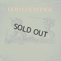 画像1: GOD'S HERITAGE - The Age Of Agony (Black) [EP]