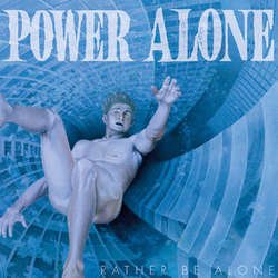 画像3: POWER ALONE - Rather Be Alone Tシャツ(黒) [Tシャツ]