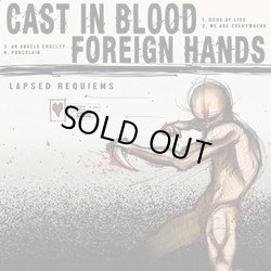 画像1: CAST IN BLOOD / FOREIGN HANDS - Split [CD]