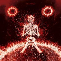 画像1: VILE SPIRIT - Scorched Earth (Red with black splatter) [LP]