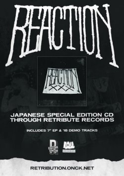 画像2: REACTION - S/T [CD]