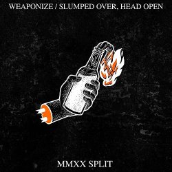 画像1: WEAPONIZE / SLUMPED OVER, HEAD OPEN - Split [CD]