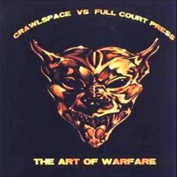 画像1: CRAWLSPACE / FULL COURT PRESS - The Art Of Warfare Split [CD] (USED)