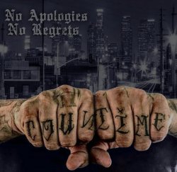 画像1: COUNTIME - No Apologies No Regrets+Pandemic (Ltd.Blue with Black Splatter) [LP]