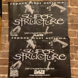 画像1: SUPER STRUCTURE - 1999 ポスター [ポスター]