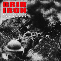 画像1: GRIDIRON - No Good At Goodbyes (Black / Red Swirl) [LP]