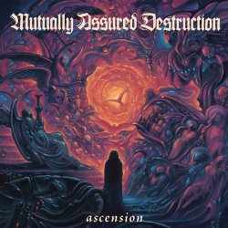 画像1: MUTUALLY ASSURED DESTRUCTION - Ascension (Clear Dark Blue w/Neon Magenta Splatter) [LP]