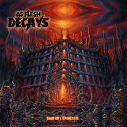 画像1: AS FLESH DECAYS - Dead City Cathedral [CD]