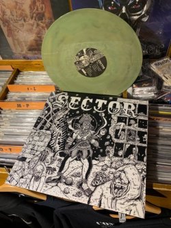 画像2: SECTOR - The Chicago Sector (Green & Black Swirl) [LP]