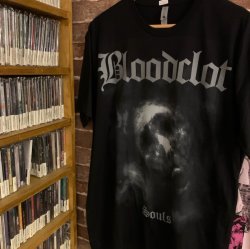 画像1: [XLサイズラス1] BLOODCLOT - Skull Tシャツ [Tシャツ / CD+Tシャツ]