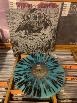 画像3: SPINEBREAKER - Ice Grave (Ice Blue w/ Black Splatter) [LP]