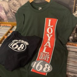 画像1: LOYAL TO THE GRAVE - True To The Game Tシャツ (黒/フォレストグリーン) [Tシャツ]