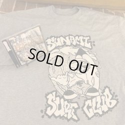 画像1: SUNAMI - 凄波 L.P. + Surf Club Tシャツ(グレー) [CD+Tシャツ / Tシャツ]