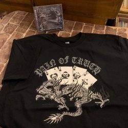 画像1: PAIN OF TRUTH - Record Release Dragon Tシャツ(黒) + Not Through Blood [Tシャツ / CD+Tシャツ]