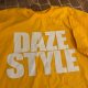 DAZE RECORDS - Daze Style Tシャツ (Gold) [Tシャツ]