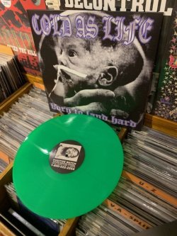 画像2: COLD AS LIFE - Born To Land Hard (Neon Green) [LP]