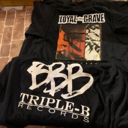 画像1: LOYAL TO THE GRAVE - BBB Tシャツ [Tシャツ / Tシャツ+CD]