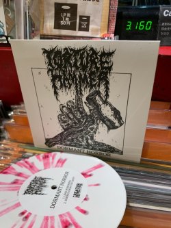 画像2: TORTURE HAMMER - Dormant Horror (Ltd. White Vinyl w/ Blood Red Splatter) [EP]