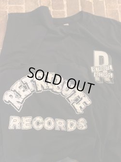 画像2: [XLサイズラス1] RETRIBUTE RECORDS - OG Logo Tシャツ (黒) [Tシャツ]