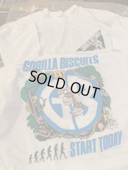 画像2: [Lサイズのみ] GORILLA BISCUITS - Jungle Tシャツ (白) [Tシャツ]