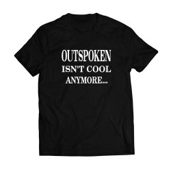 画像3: OUTSPOKEN - Isn't Cool Anymore Tシャツ (黒) [Tシャツ]