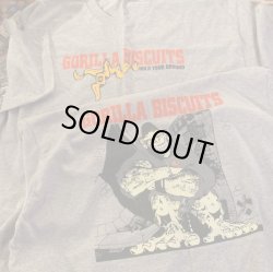 画像1: [Lサイズのみ] GORILLA BISCUITS - Hold Your Ground Tシャツ (Grey) [Tシャツ]