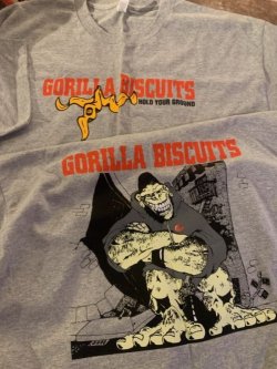 画像4: GORILLA BISCUITS - Hold Your Ground Tシャツ (Grey) [Tシャツ]