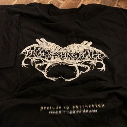 画像1: [XXLサイズのみ] FINAL RESTING PLACE - Prelude To Extinction Tシャツ(黒) [Tシャツ]