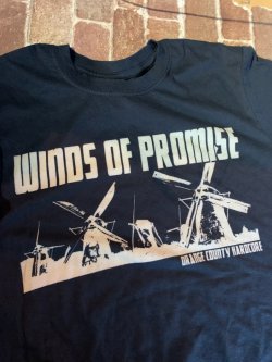 画像3: [Mサイズラス1] WINDS OF PROMISE - Orange County Hardcore Tシャツ(黒) [Tシャツ]