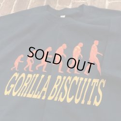 画像1: [Lサイズラス1] GORILLA BISCUITS - Start Today Tシャツ (Navy)  [Tシャツ]