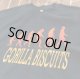 [Lサイズラス1] GORILLA BISCUITS - Start Today Tシャツ (Navy)  [Tシャツ]