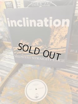 画像2: INCLINATION - Midwest Straight Edge (150 Ltd Ultra Clear w/Orange Splatter) [LP]