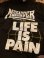 画像2: [Lサイズラス1] MERAUDER - Life Is Pain Demo Tシャツ [Tシャツ] (2)