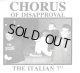 CHORUS OF DISAPPROVAL - The Italian [EP] (USED)