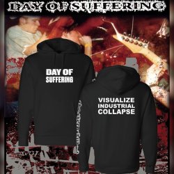 画像1: [先行予約商品] DAY OF SUFFERING - Logo パーカー (黒) [パーカー]