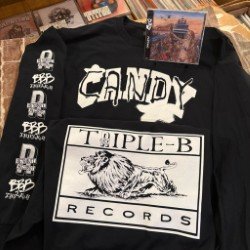 画像1: CANDY - Flipping Logo Long Sleeve Tシャツ [長袖Tシャツ/長袖Tシャツ+CD]