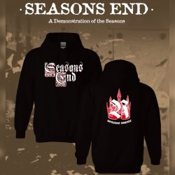 画像2: [先行予約商品] SEASONS END - Logo Hoodie + A Demonstration of the Seasons Combo (黒) [パーカー / パーカー+CD] 