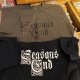 SEASONS END - Logo Tシャツ + A Demonstration of the Seasons Combo(黒/オリーブ) [Tシャツ / Tシャツ+CD]