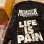 画像1: [XXLサイズラス1] MERAUDER - Life Is Pain Demo Long Sleeve Tシャツ (黒) [長袖Tシャツ] (1)