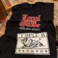 LOYAL TO THE GRAVE - One Sic Eight Tシャツ (黒) [Tシャツ]