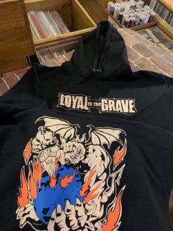 画像2: LOYAL TO THE GRAVE - Devildog Hoodie (黒) [パーカー]