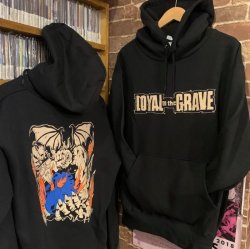 画像1: LOYAL TO THE GRAVE - Devildog Hoodie (黒) [パーカー]