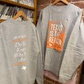 [XLサイズラス1] TEXAS IS THE REASON - Logo Crew Sweat (グレー) [トレーナー]