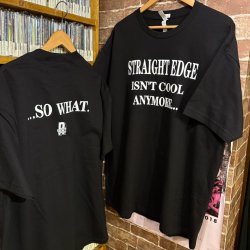 画像1: RETRIBUTE RECORDS - Straight Edge is... Tシャツ (黒) [Tシャツ]