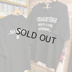 画像1: RETRIBUTE RECORDS - Straight Edge is... Tシャツ (黒) [Tシャツ]