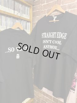 画像3: RETRIBUTE RECORDS - Straight Edge is... Tシャツ (黒) [Tシャツ]