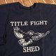 TITLE FIGHT - Shed Tシャツ (紺) [Tシャツ]